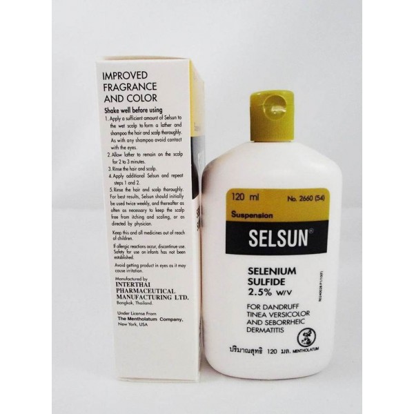 SELSUN - šampón proti lupinám 120 ml